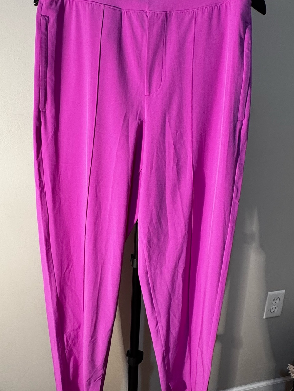 Athleta Vienna Slim Pant Size 4 Purple Travel Career Stretch Ankle Pants